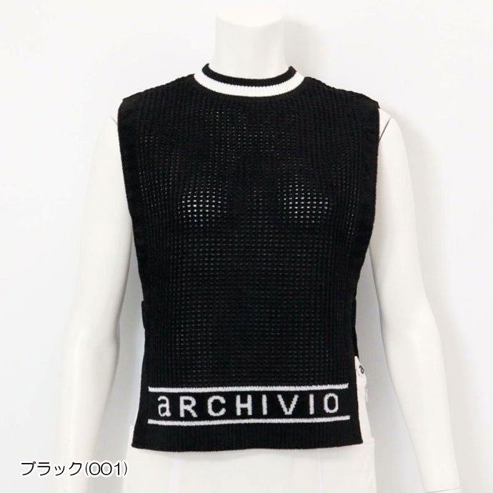 archivio（アルチビオ） ゴルフ レディース モールニットメッシュ