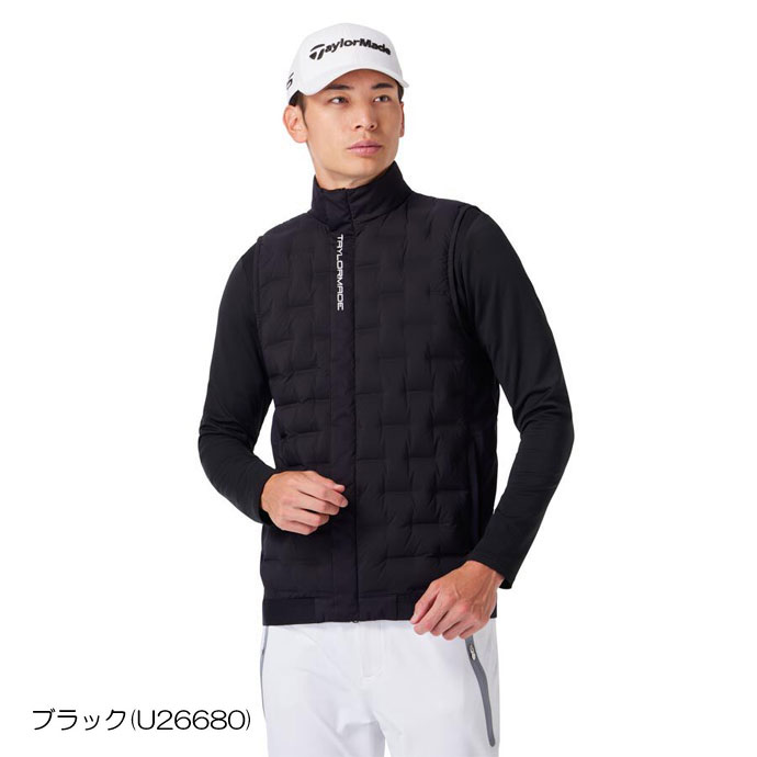 TaylorMade ゴルフ テーラーメイド ダウンベスト UN329 : つるやゴルフ 