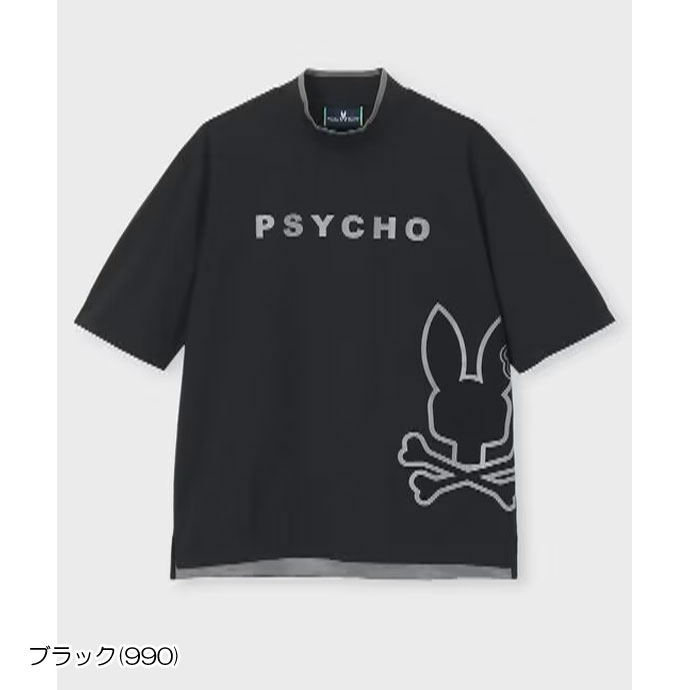 Psycho Bunny ゴルフ サイコバニー 半袖モックネック GF415