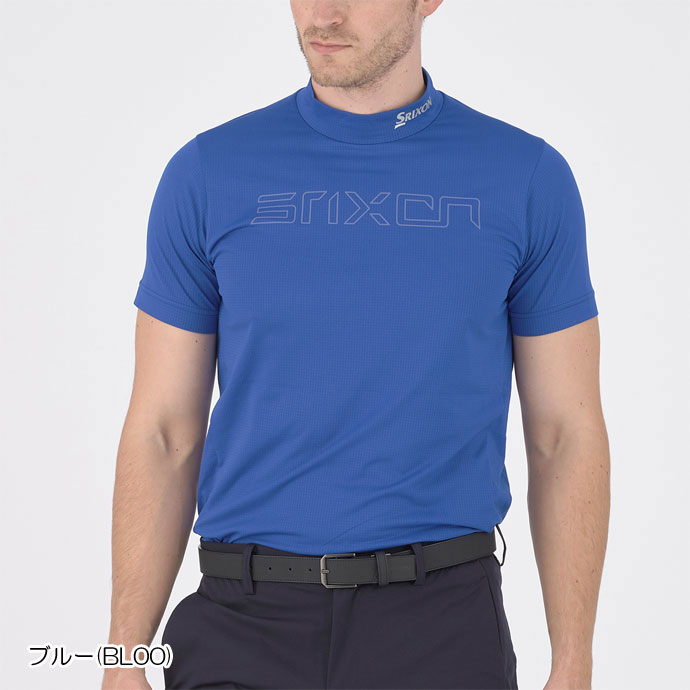 ゴルフ スリクソン 松山プロ・星野プロ共同開発 ロゴデザインモックネックシャツ RGMXJA02