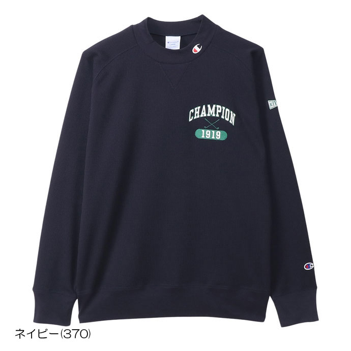 Champion（チャンピオン） ゴルフ ロングスリーブモックネックシャツ
