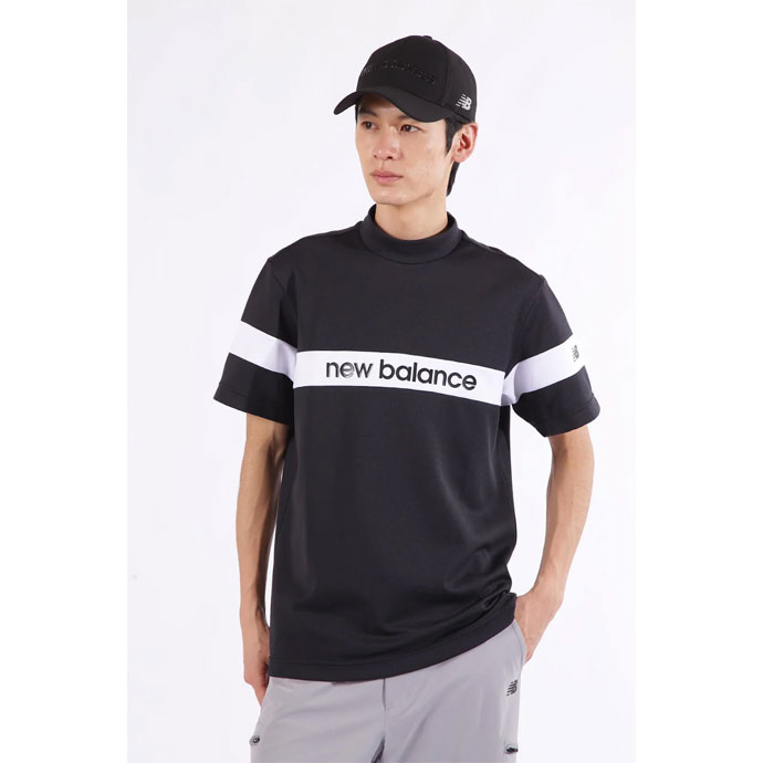 New Pullover Neck Mock Golf Balance New メンズウェア Balance（ニューバランス） L 冬 秋 長袖シャツ ゴルフウェア メンズウェア