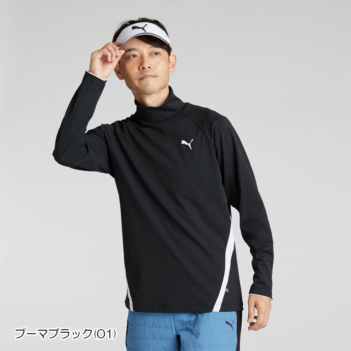 PUMA（プーマ） ゴルフ メンズ 長袖シャツ キモウスクラムストレッチ