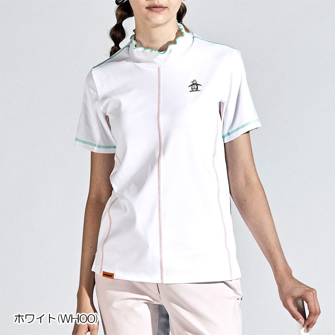 ゴルフ レディース/女性用 マンシング スムースメロウハイネックシャツ MEWXJA01