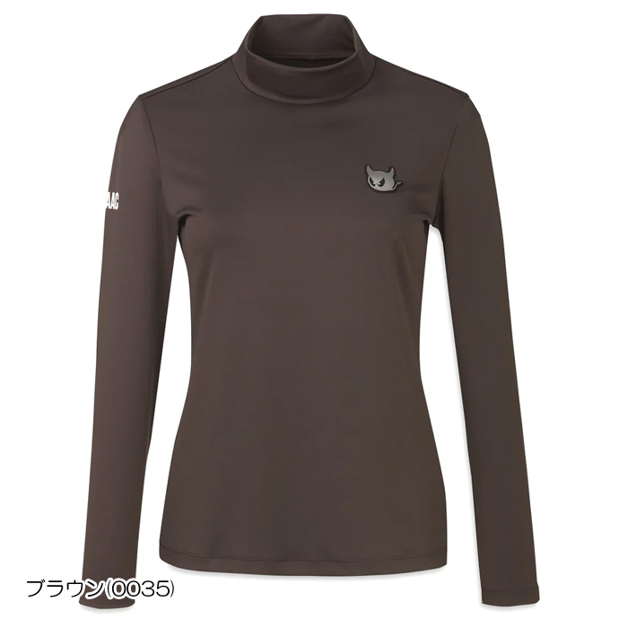 WAAC ゴルフ レディース ワック 長袖モックネック 072254062 秋 冬