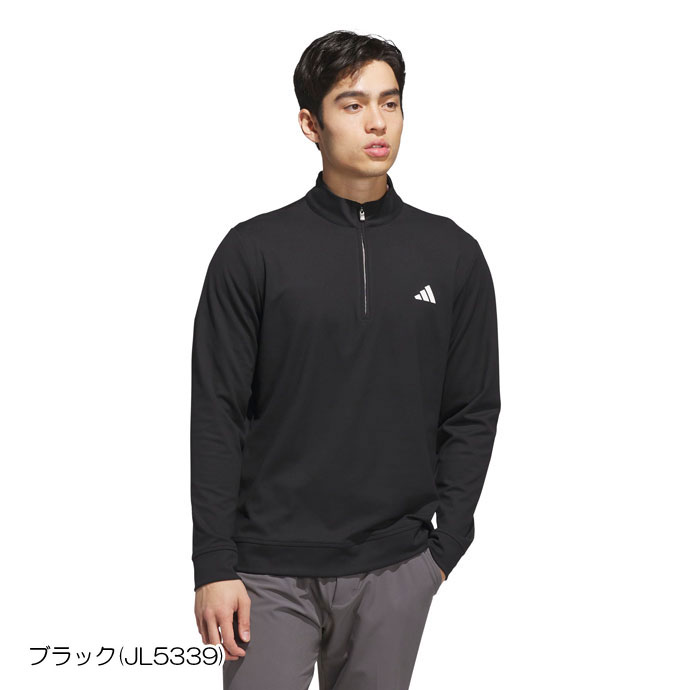 adidas（アディダス） ゴルフ メンズ ハーフジップ長袖スゥエット