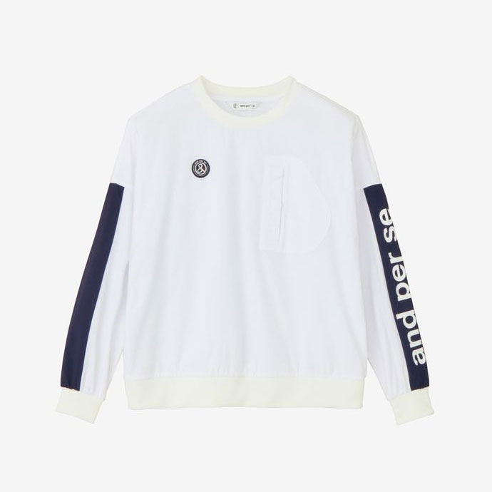 【近日処分・美品】アンパスィ and per seエアジャスタースニードジャック and per se（アンパスィ） ゴルフウエア レディース エアジャスター