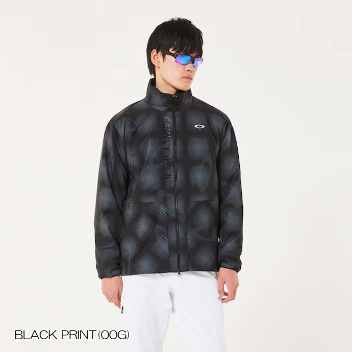 OAKLEY ゴルフ メンズジャケット（ジップ、ボタン：ジップアップ
