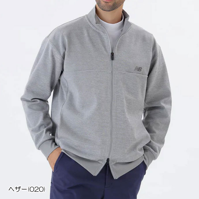 ゴルフウエア メンズ ニューバランス SWEAT FULL ZIP STAND PULLOVER 5262002 秋 冬_3