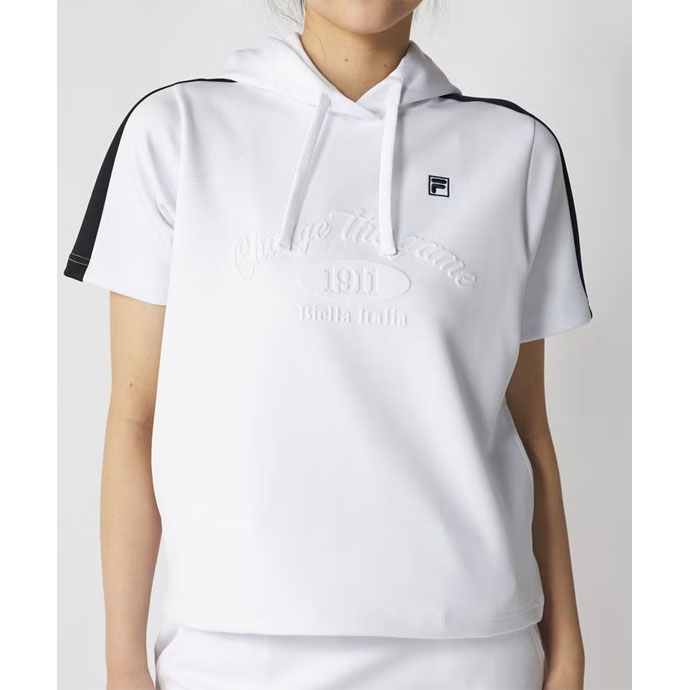 FILA GOLF ゴルフ レディース フィラ 半袖プルオーバーパーカー 春 夏