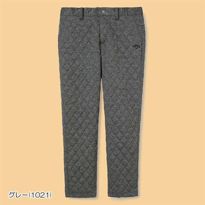 【新品/未使用】フェアリーパウダー　ゴルフ　パンツ　グレー　イエロー　サイズ32 新品/未使用】フェアリーパウダー ゴルフ パンツ グレー イエロー