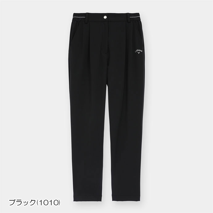 キャロウェイC25226201 レディースパンツ ブラック Ｌサイズ Callaway（キャロウェイ） ゴルフ レディース ジョガーパンツ