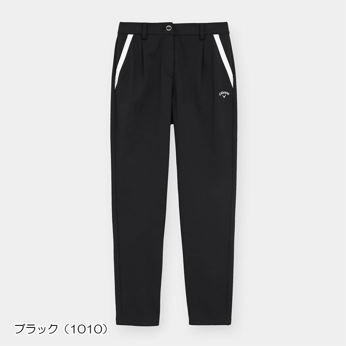 Callaway - ゴルフ御召しもの レディース キャロウェイ 8WAY伸ばすこと撥水ニットツイルパンツ 春 夏 26SS