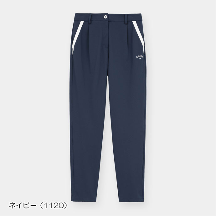 Callaway - ゴルフ御召しもの レディース キャロウェイ 8WAY伸ばすこと撥水ニットツイルパンツ 春 夏 26SS