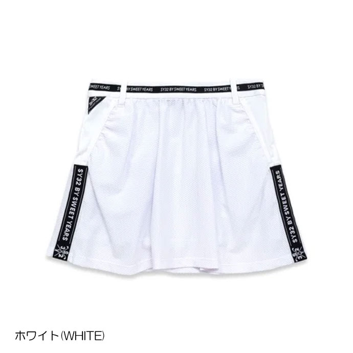 ゴルフ レディース/女性用 ＳＹ３２ ＣＡＲＶＩＣＯ ＢＲＩＳＴＯＬ ＬＡＹＥＲＥＤ ＳＫＩＲＴ SYG-24S23W | SY32 by SWEET YEARS | 01
