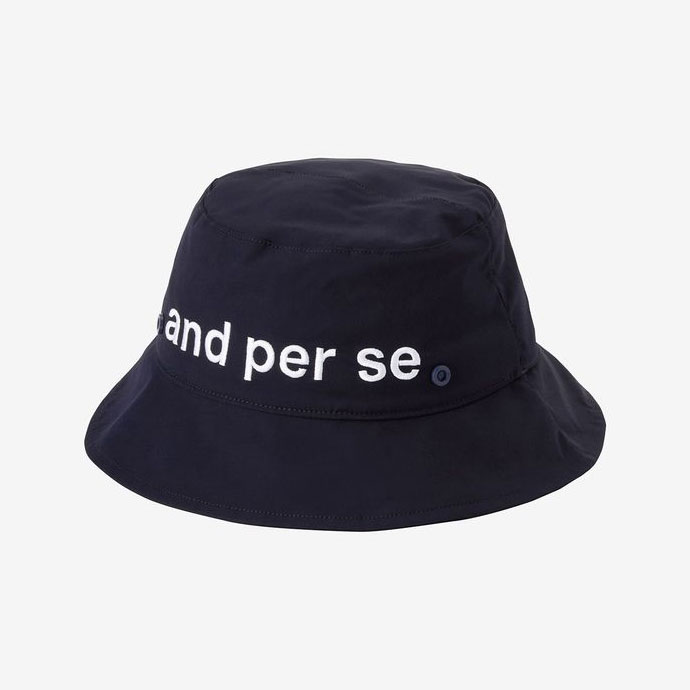 アンパスィ(and per se) ゴルフ ハット リバーシブルバケット
