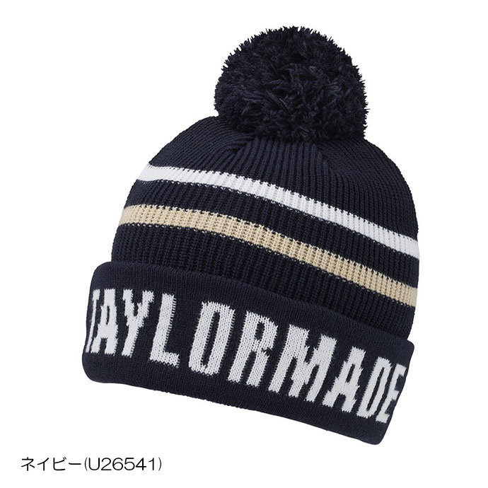 TaylorMade（テーラーメイド） ゴルフ ポンポンニットキャップ UN284