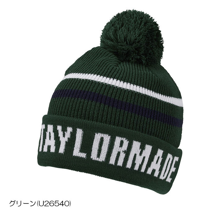 TaylorMade（テーラーメイド） ゴルフ ポンポンニットキャップ UN284