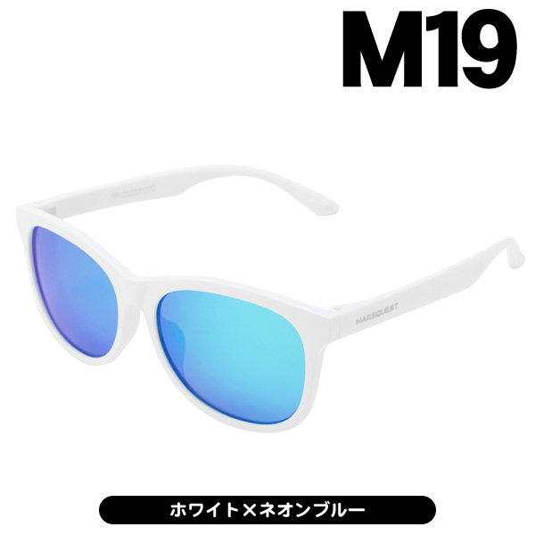 MARSQUEST スポーツサングラス シルバー/ブルー mds09-1.jpg
