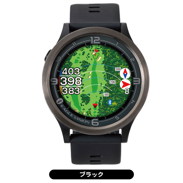 朝日ゴルフ GPSゴルフナビ EAGLE VISION WATCH ACE PRO イーグルビジョン ウォッチ エースプロ EV-337｜tsuruya-sp｜03