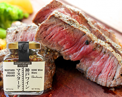神戸ワインマスタード 90g 平郡商店 12本セット 粒マスタード