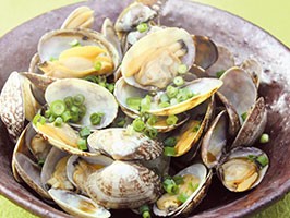 あさりの酒蒸し