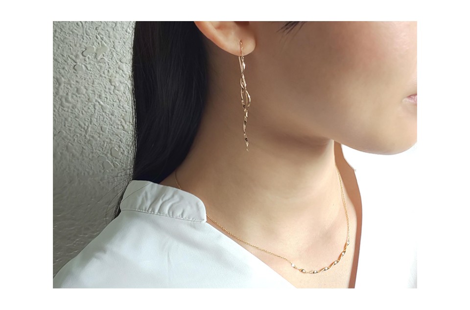 ジュエリーツツミ K10イエローゴールドネックレス : ジュエリーツツミ