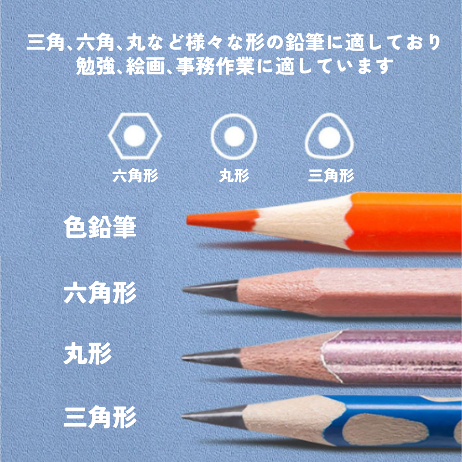 鉛筆削り 電動 シンプル えんぴつ削り 鉛筆け...の詳細画像5