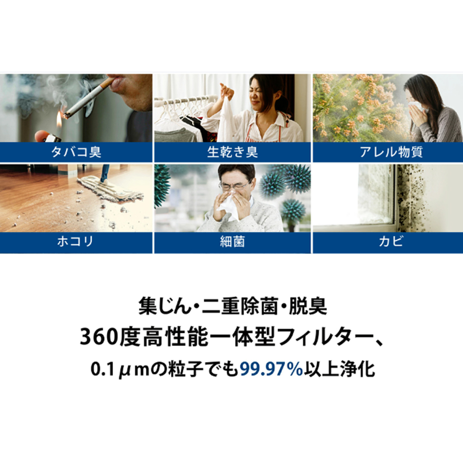 空気清浄機 levoit レボイト コンパクト Core 300 卓上 hepa フィルター 強力 ハウスダスト ウイルス除去 カビ 省エネ 20畳 純正品 ２年保証 |  | 04