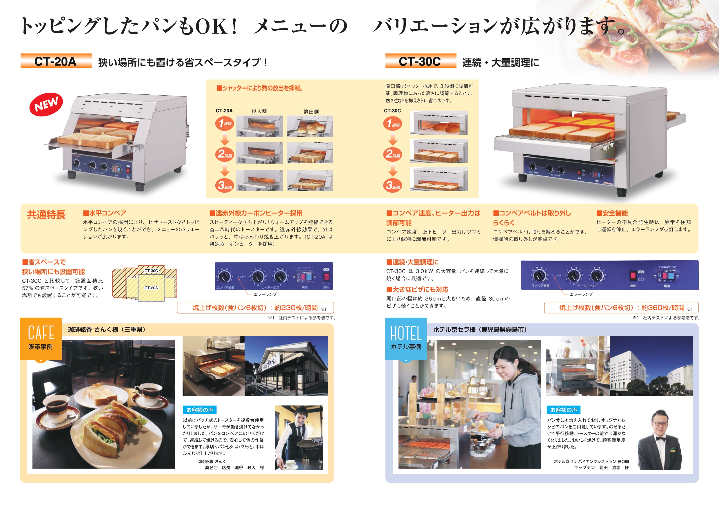 Nestor ネスター コンベアトースター CT-30C W485×D862×H350mm 日本全国送料無料 : ct-30c : 宝詮 - 通販 -  Yahoo!ショッピング