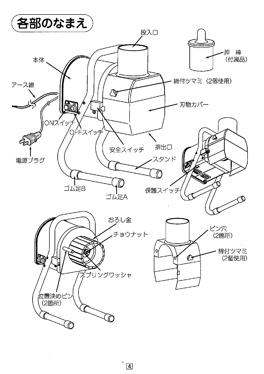 ハッピージャパン（ハッピー）ハッピー おろし機 オロシーデラックス