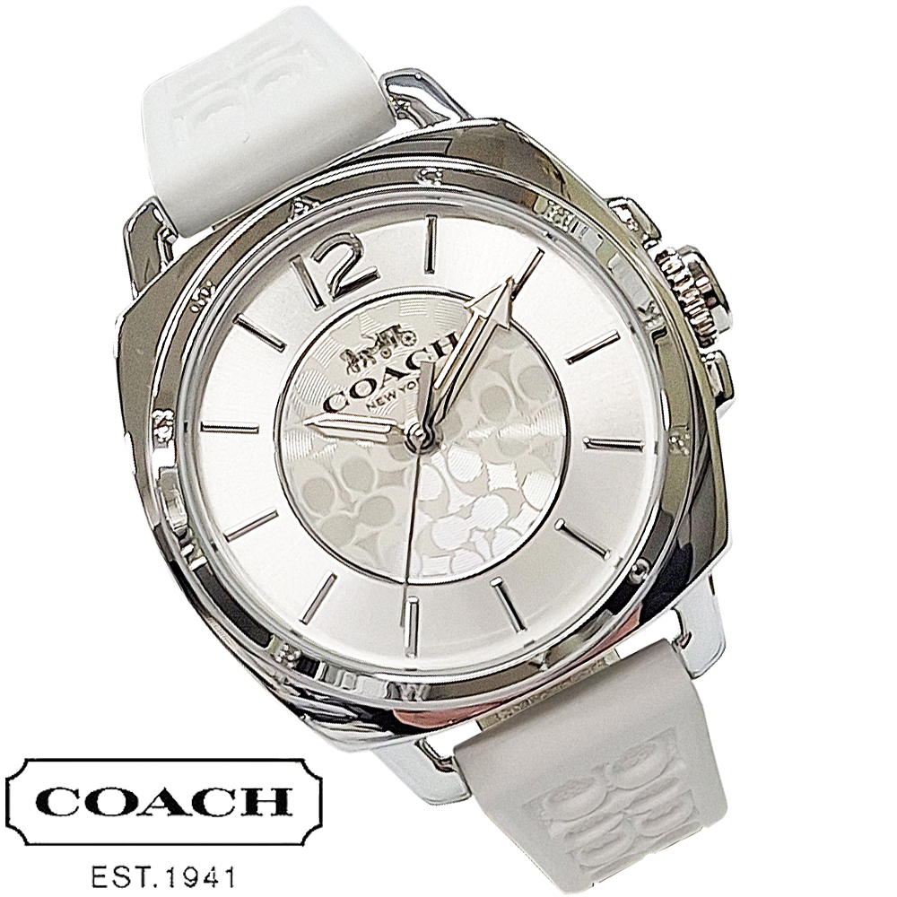 COACH（コーチ） 時計 腕時計 レディース 34mm シルバーカラーフェイス