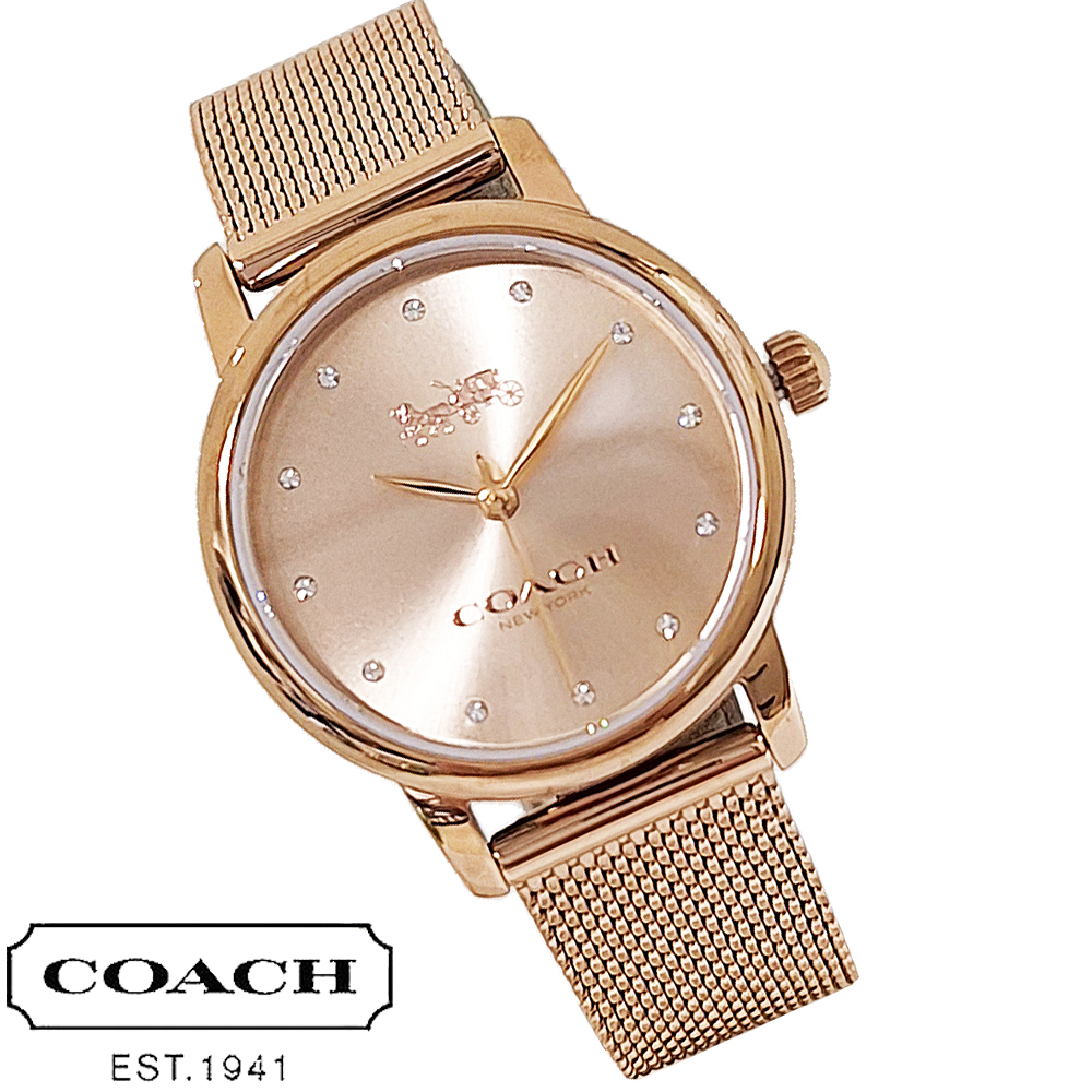 [コーチ]COACH 腕時計 ハングタグ レディース COACH コーチ 腕時計 レディース 革ベルト レザー スクエア