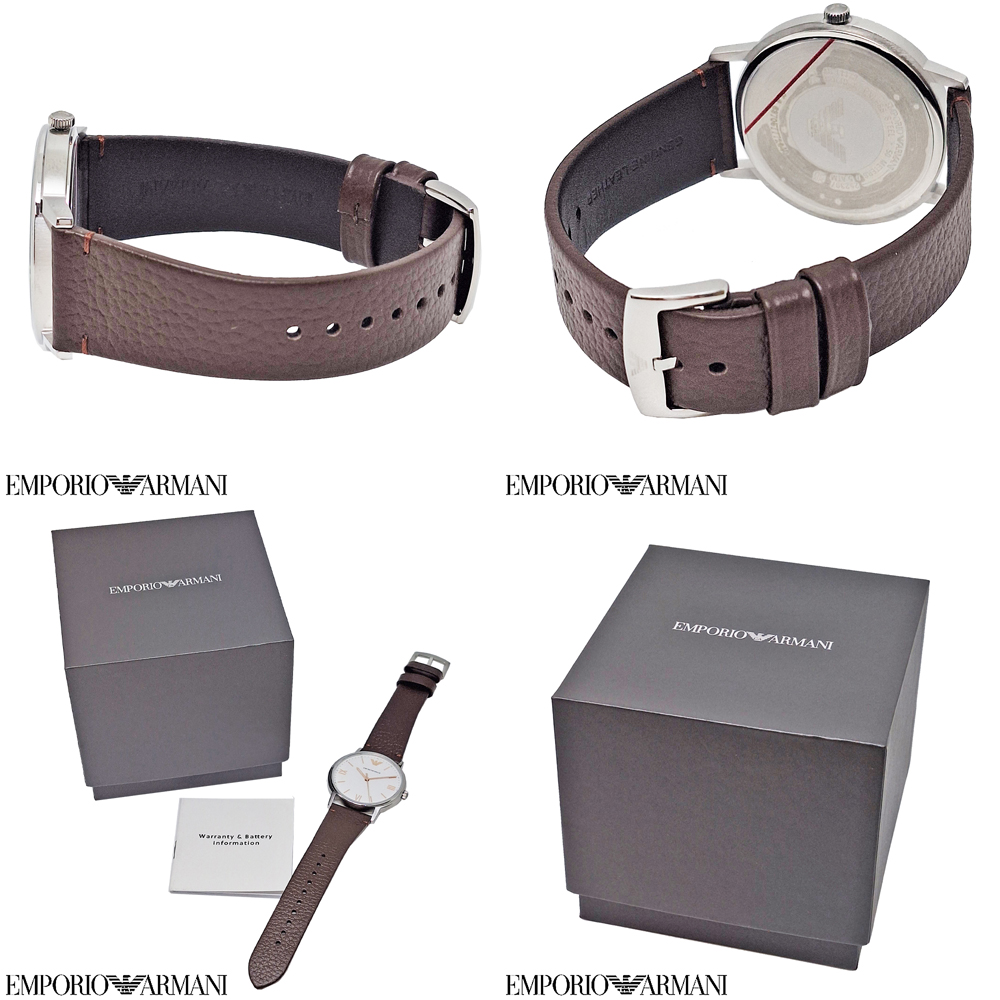 EMPORIO ARMANI エンポリオアルマーニ 腕時計 メンズ 時計 ホワイト