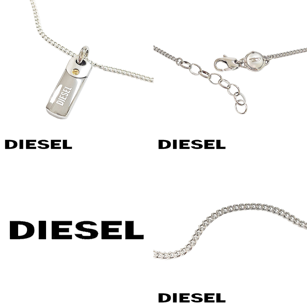 DIESEL　DX1116040 　ネックレス ペンダント並行輸入品 DIESEL（ディーゼル） ネックレス ペンダント メンズ アクセサリー