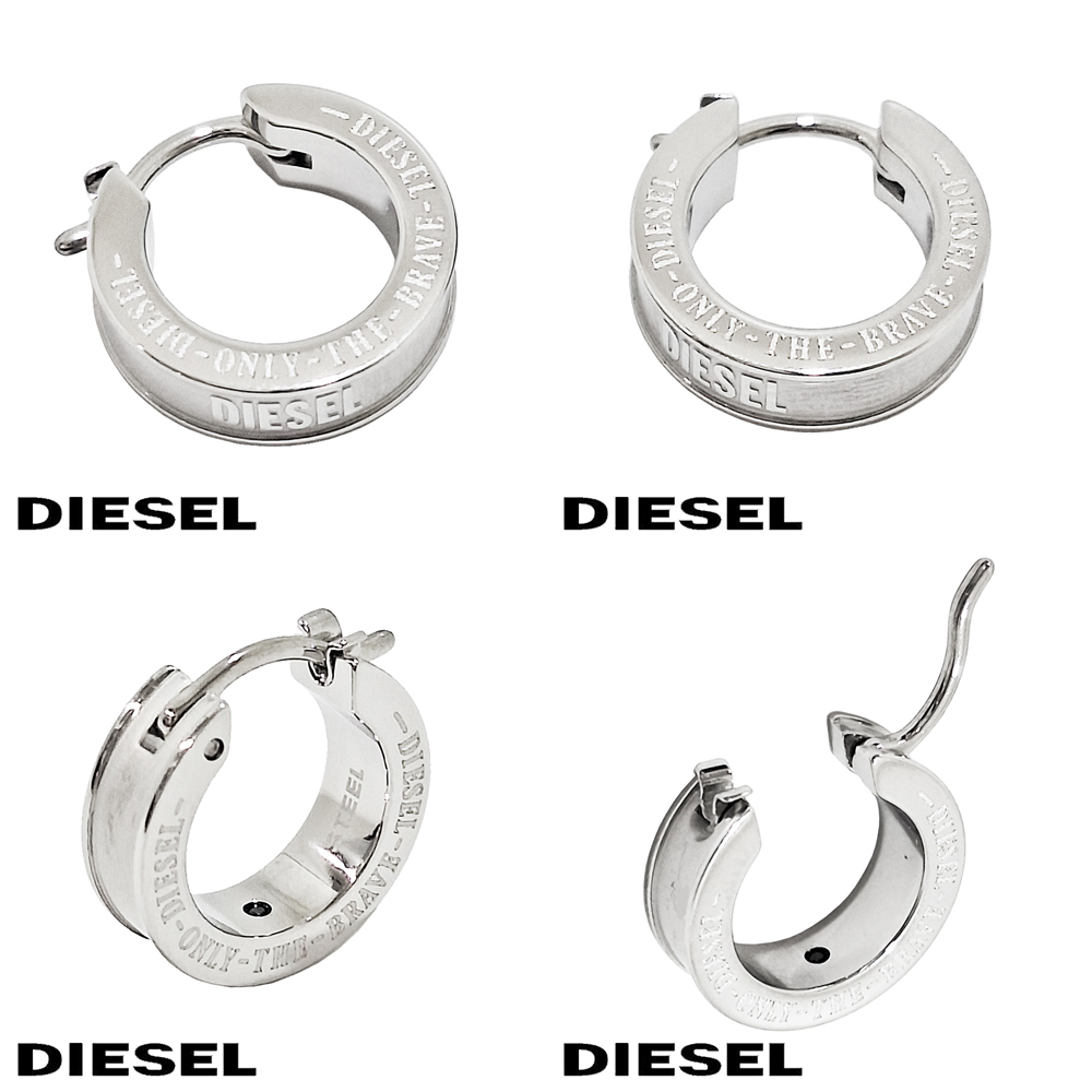 DIESEL（ディーゼル） ピアス 2個セット 両耳 ペア ユニセックス