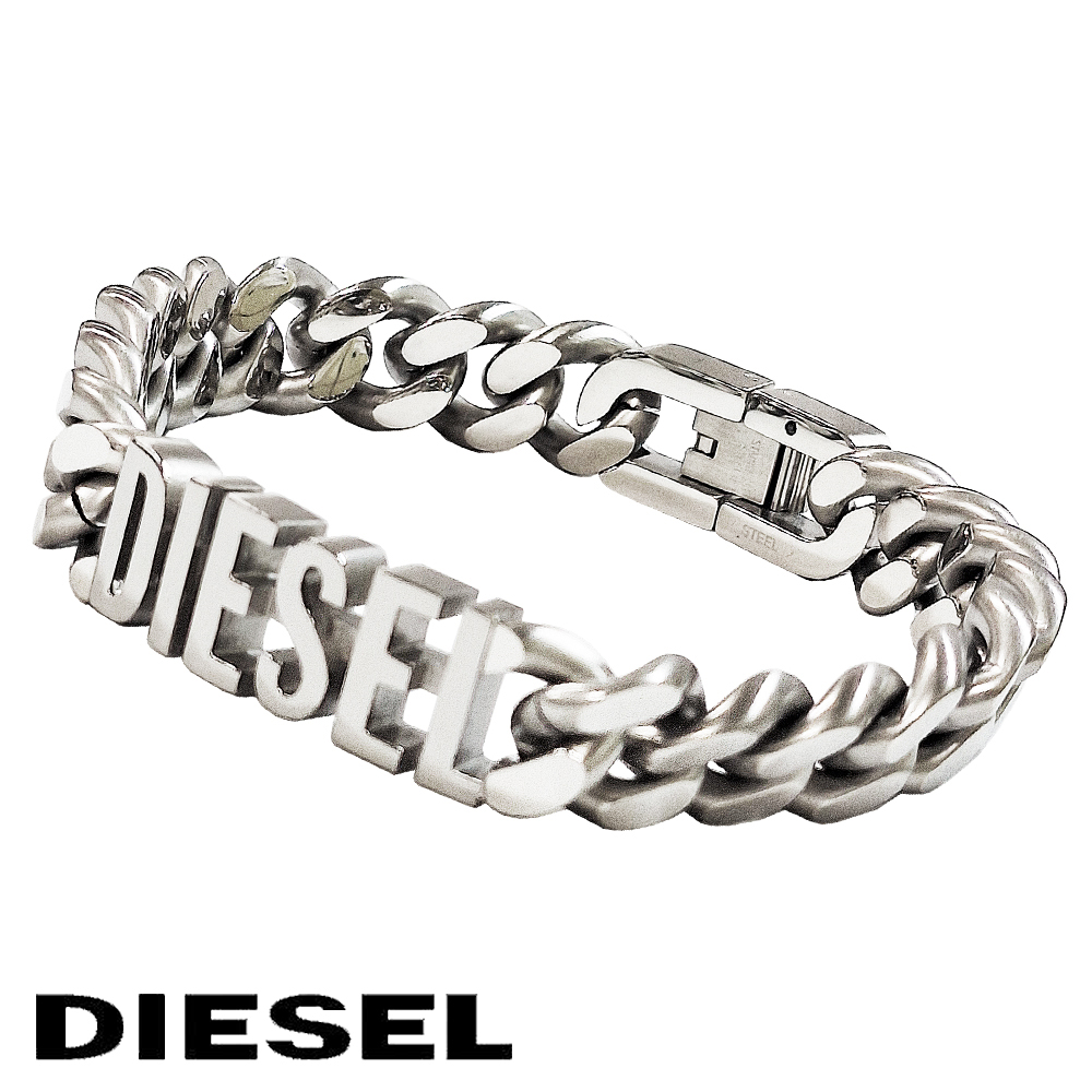 DIESEL（ディーゼル） ブレスレット メンズ アクセサリー シルバー