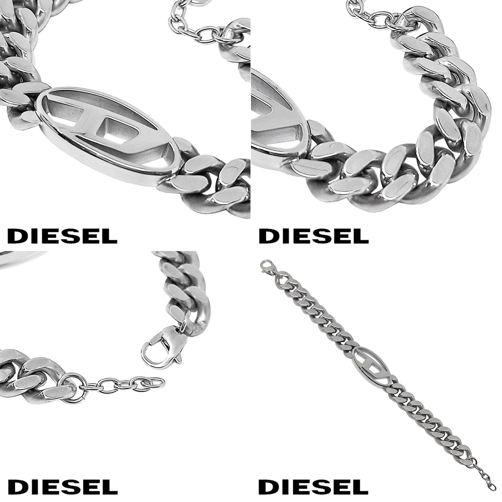 DIESEL（ディーゼル） ブレスレット ブレス メンズ アクセサリー 喜平