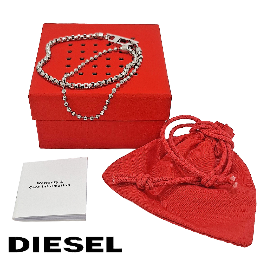 DIESEL（ディーゼル） 「並行輸入品」 ブレスレット メンズ 二連