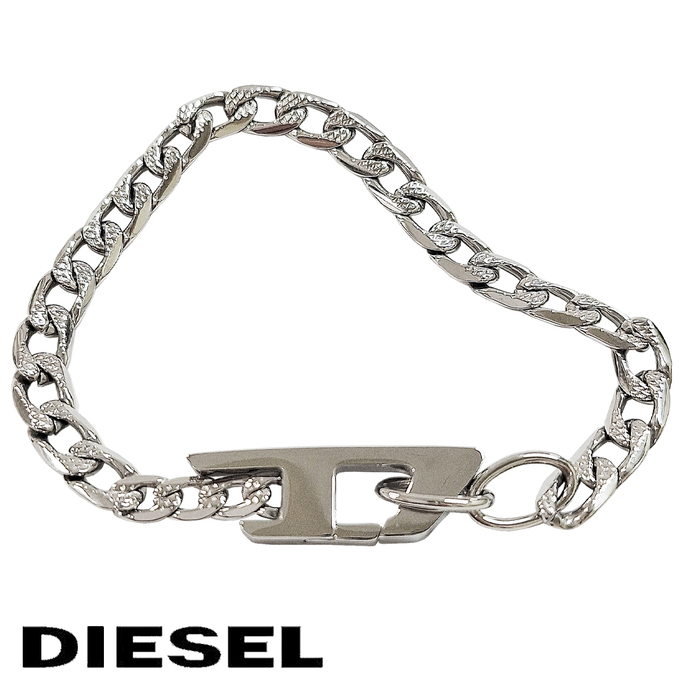 DIESEL（ディーゼル） ブレスレット メンズ アクセサリー シルバー