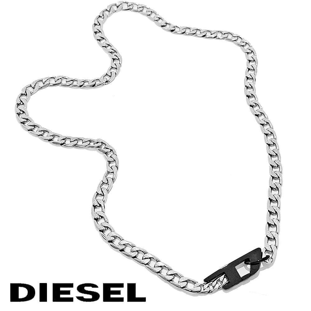 どなたでも即購入可‼️シルバーチェーンネックレス【DIESEL】 DIESEL（ディーゼル） ネックレス アクセサリー メンズ ネックレス