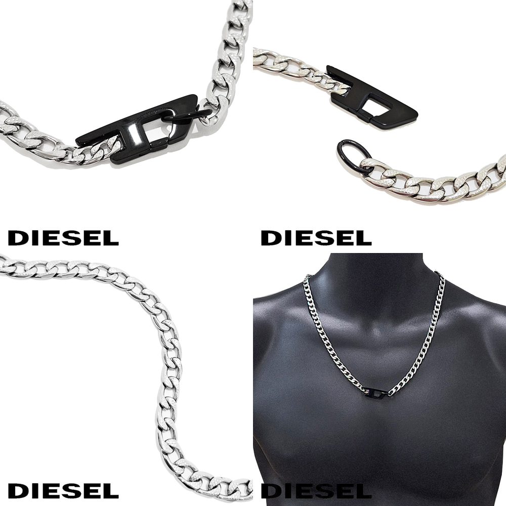 DIESEL（ディーゼル） ネックレス メンズ DX1636931 喜平チェーン D