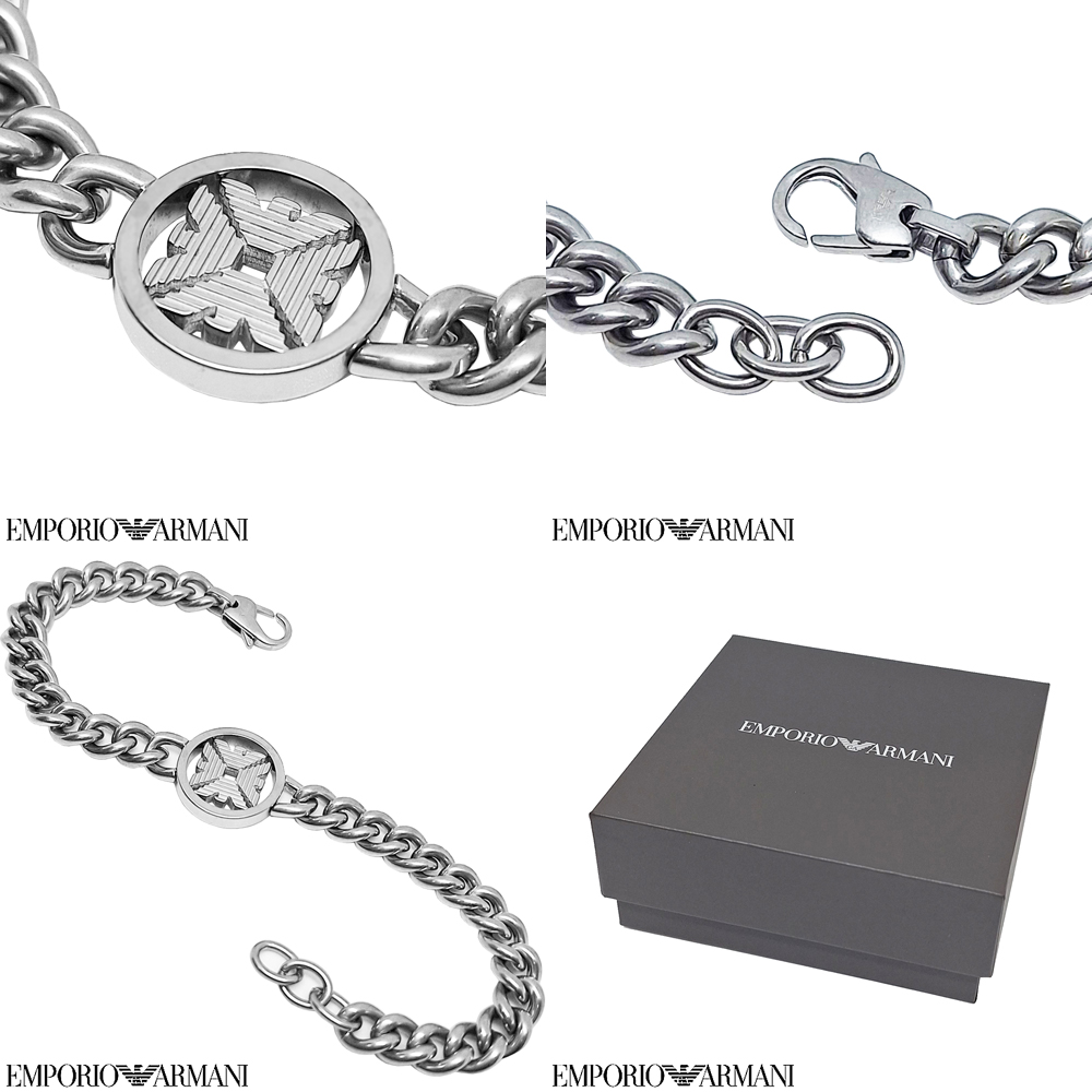 EMPORIO ARMANI エンポリオアルマーニ ブレスレット ステンレスブレス