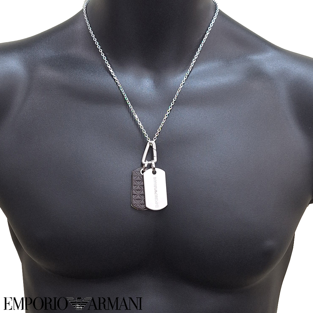 EMPORIO ARMANI エンポリオアルマーニ ネックレス メンズ EGS3133040 