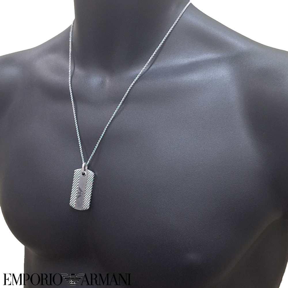EMPORIO ARMANI エンポリオアルマーニ ネックレス メンズ EGS3149040