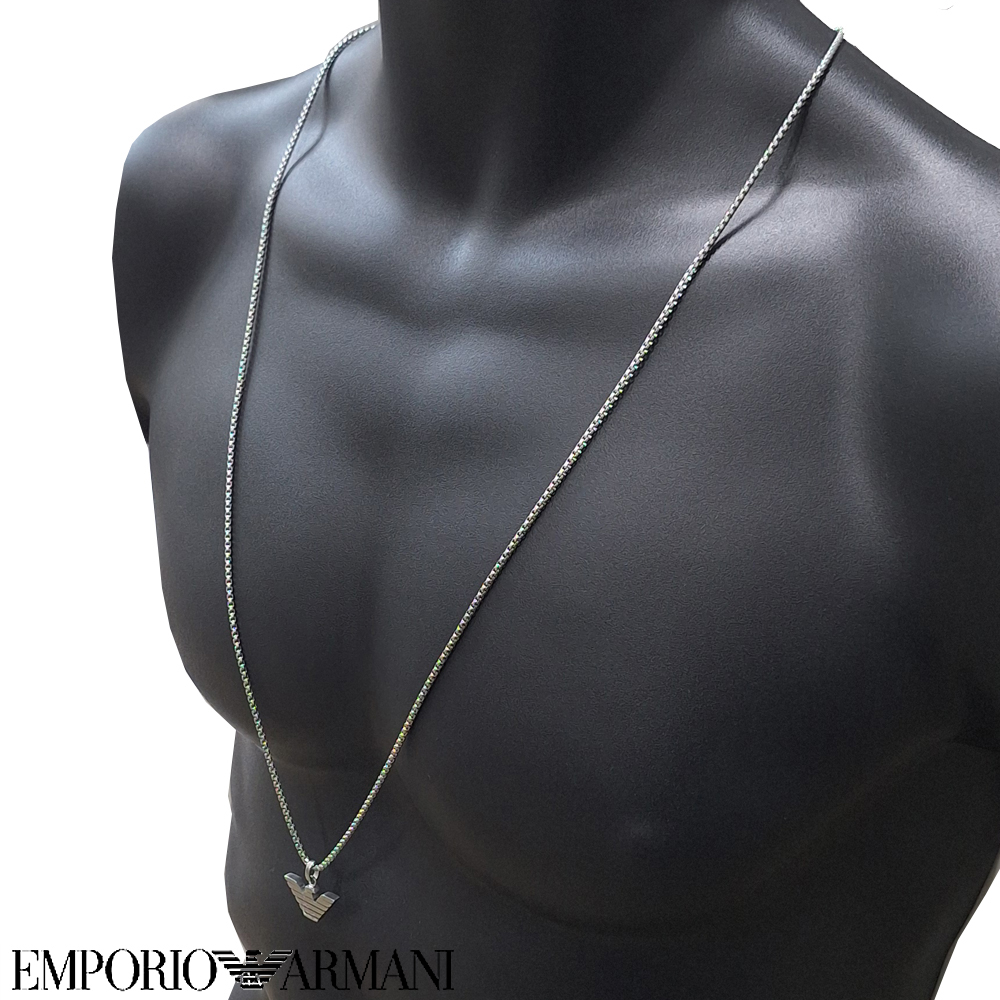 EMPORIO ARMANI エンポリオアルマーニ ネックレス ロング ペンダント