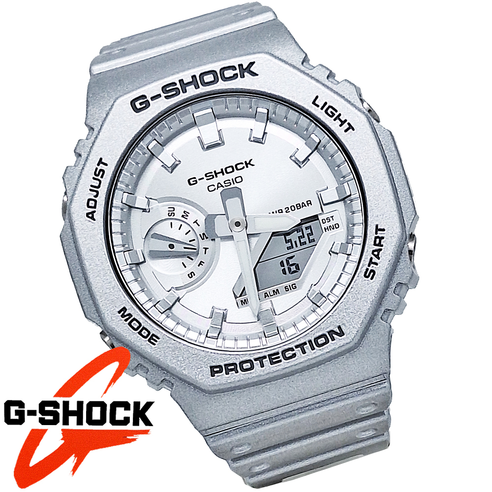 G-SHOCK GA-2100 デジタル腕時計 シルバー G-SHOCK 腕時計 時計 ジーショック Gショック CASIO デジタル