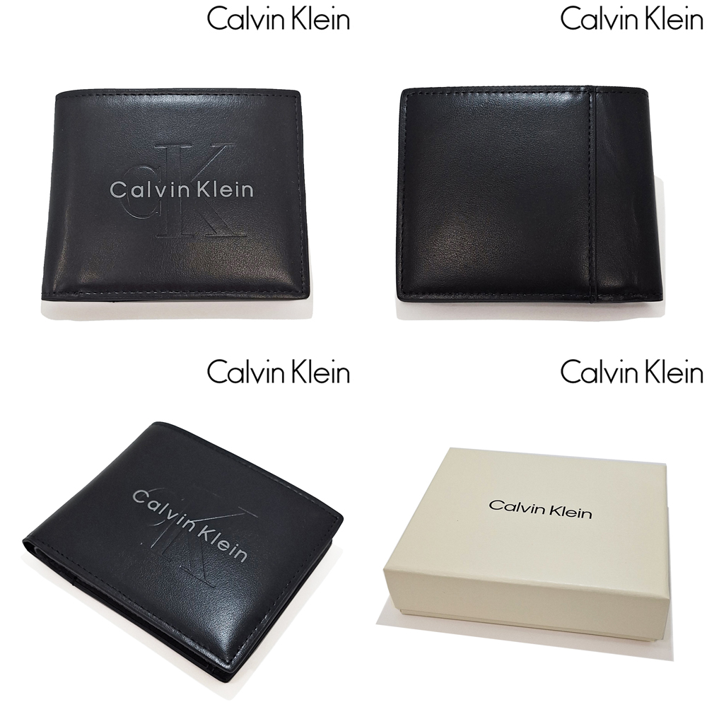 Calvin Klein（カルバン・クライン） 財布 二つ折り財布 小銭入れあり