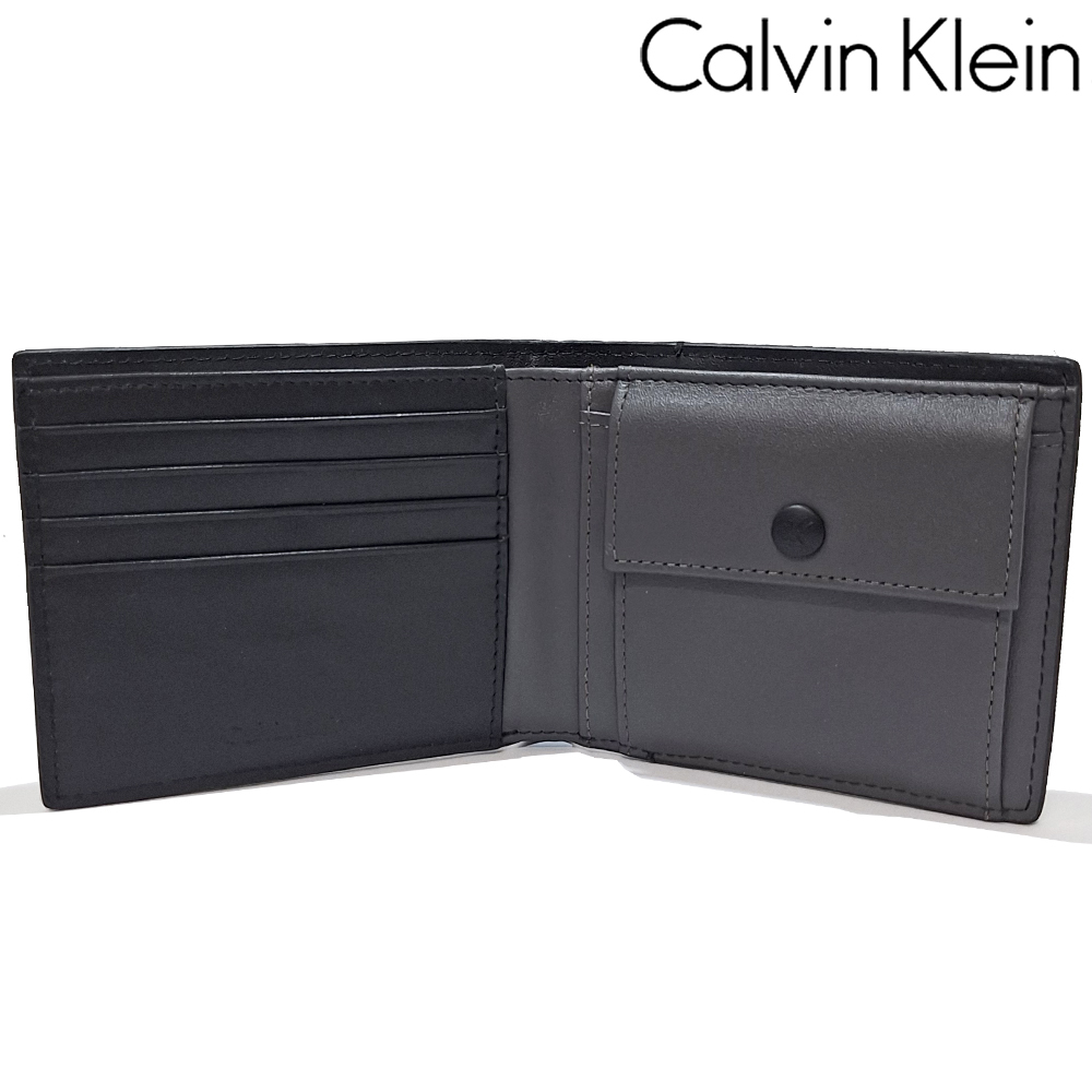 Calvin Klein（カルバン・クライン） 財布 二つ折り財布 小銭入れあり