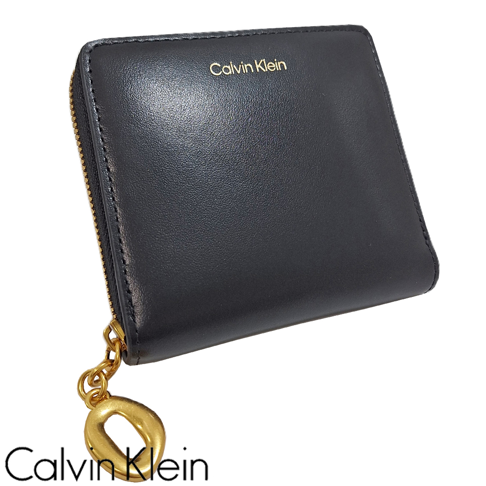 Calvin Klein（カルバン・クライン） ミニ財布 メンズ レディース 本革